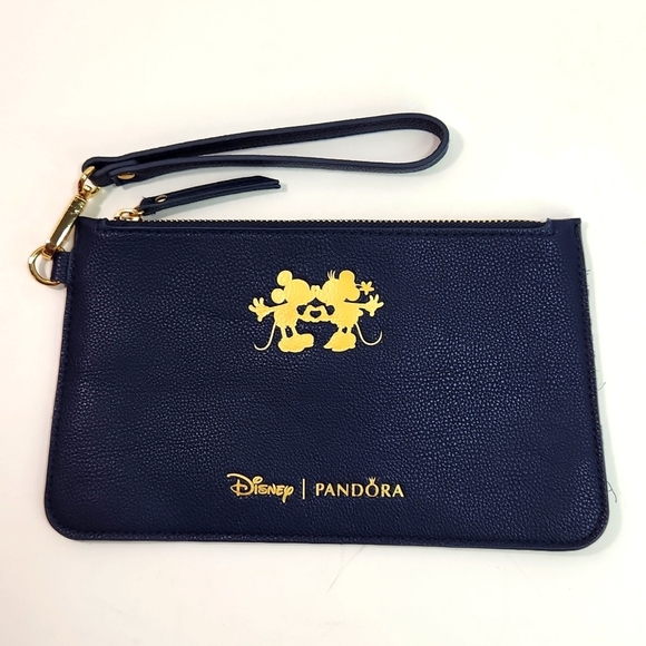 Disney Pandora Mickey Minnie Limited Edition Wristlet Travel Bag - Picture 3 of 7